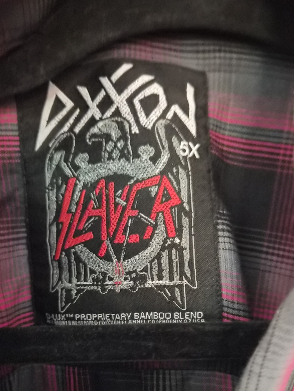 DIXXON SLAYER 5XL Bamboo Short Sleeve Button Up.